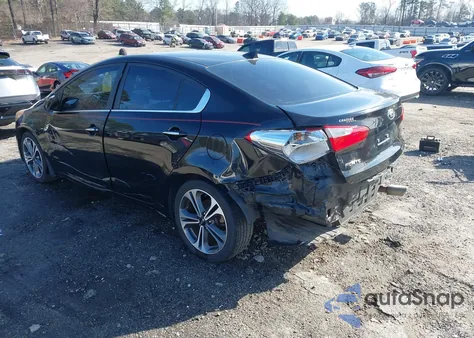 2015 Kia Forte Ex z USA, uszkodzony, nr VIN KNAFZ4A80F5283634